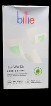 Billie Wax Kit Face &amp; Bikini Paraben Free 32 Wax Strips 6-Post-Wax Serum... - €8,51 EUR