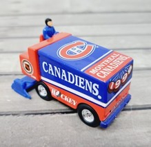 Vtg Montreal Canadiens Zamboni 1995 White Rose Collectible Diecast Toy Nhl Red - £14.47 GBP