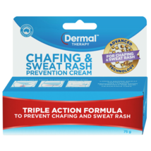 Dermal Therapy Chafing &amp; Sweat Rash Prevetion Cream 75g - £61.27 GBP