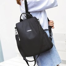 Fashion Waterproof Women Backpack Anti-stolen Bag with Strap for School Travel O - £136.42 GBP