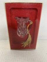 Gorham A Holiday Tradition Since 1831 Miniature Crystal Pitcher Germany - $15.00