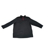 Spyder Active Long Sleeve Quick Dry 1/4 Zip Black Shirt Pullover Size 2X... - $18.33 CAD