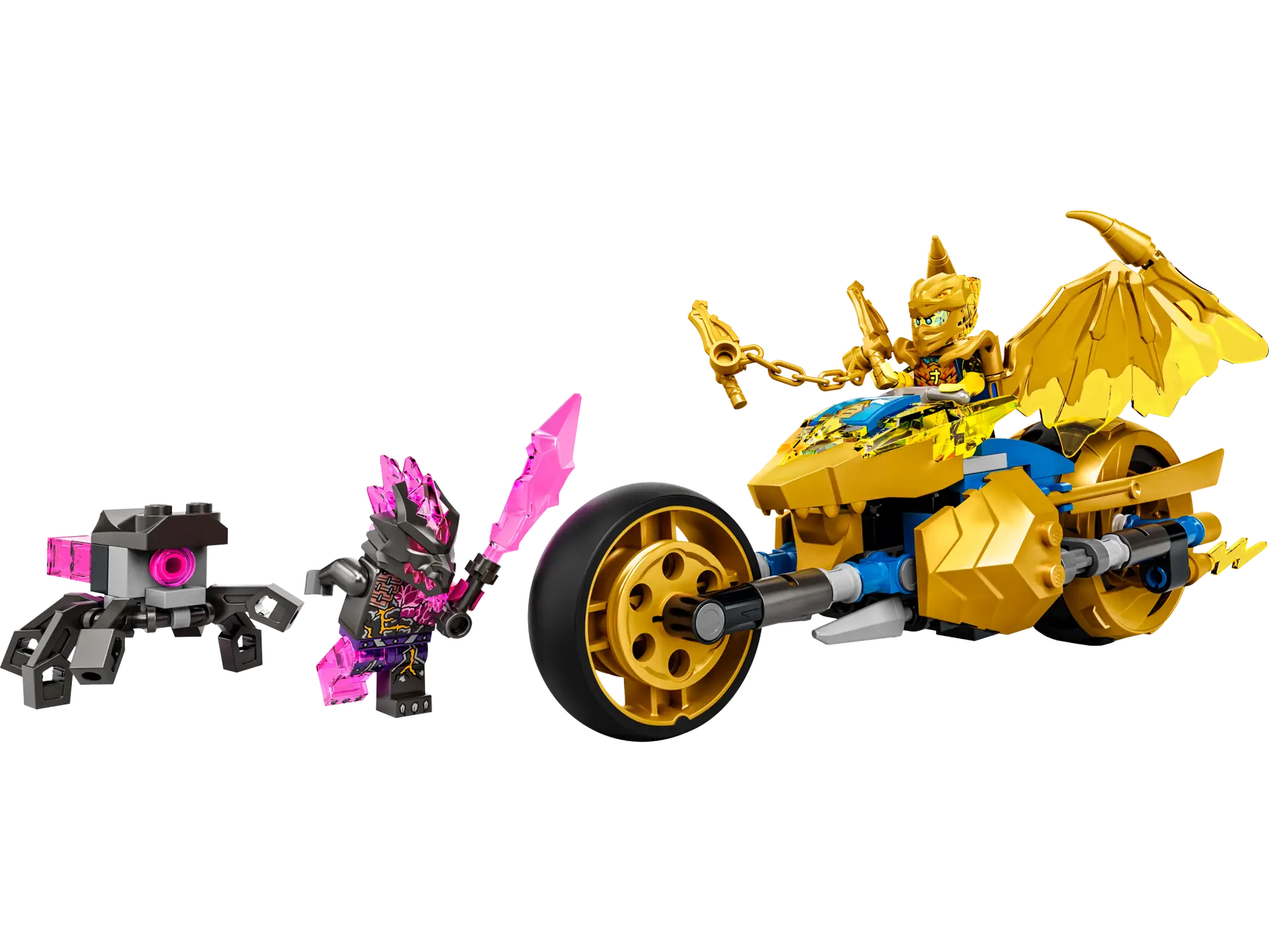 LEGO ninjago 71768 Jay&#39;s Golden Dragon Motorbike - $2,048.27 MXN
