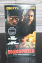 Undisputed VHS Sealed Watermark-  Wesley Snipes &amp; Ving Rhames-Miramax 2003 - $18.60
