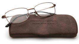 New Prodesign Denmark 3158 c.6421 Brown Medium Matt Eyeglasses Frame 53-17-140mm - £96.88 GBP