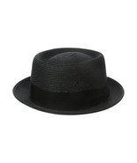 Bailey Men&#39;s Waits Porkpie Hat, Black, X-Large  - $153.00