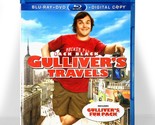 Gulliver&#39;s Travels (3-Disc Blu-ray/DVD, 2010) Like New !  Jack Black Ama... - $6.78