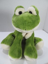 Fiesta Toys Comfies Bean Bag Stuffed Animal 7.5&quot; Green Frog Plush A49725 - £8.88 GBP