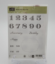 Stampin’ Up! Memorable Moments Rubber Stamp Set 126682 - Set of 18 - £11.55 GBP