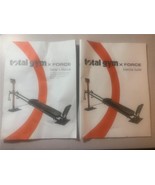 Total Gym  X Force Owner&#39;s Manual with Exercise Guide - $8.99