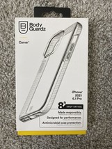 BodyGuardz Carve Series Rigid Gel Case for iPhone 13 Pro - Clear - $7.35