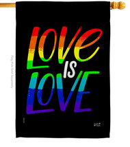 Love Is - Impressions Decorative House Flag H137520-BO - £29.54 GBP