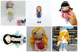 PACK 6 PDF Pattern Crochet (SEE PHOTOS) Pattern Amigurumi Pattern | INST... - $4.98