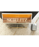 Schlitz Lighted Metal / Plastic Bar Sign 1966 Works - $1,140.41 MXN