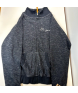 Men’s Borgata Fleece Size Medium Full Zip Ragwear Charcoal Grey Tri Blen... - £11.54 GBP