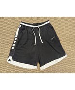Nike Elite Basketball Shorts Mens XL Black Stripe Loose Fit DD0563-010 - $19.68