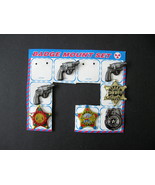  Tin Litho Badges - Texas Ranger - Deputy Sheriff - Pistols - Special Po... - $379.96 MXN