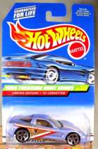 1999 Hot Wheels #931 Treasure Hunt 3/12 &#39;97 CORVETTE Lt Purple w/Chrome 5Dot Sp - £13.71 GBP
