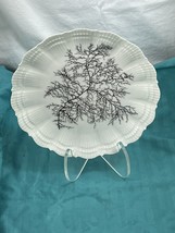 Giraud &amp; Brousseau Limoges Black Coral 8&quot; Salad Plate Francoise Adnet  - £90.98 GBP