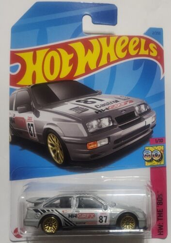 Hot Wheels &#39;87 Ford Sierra Cosworth (Silver) The 80&#39;s - $0.99