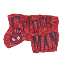 Spiderman Screen Printed Handmade Custom Patch 5&quot; x 4&quot; T-Shirt Material - £2.31 GBP