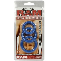 Ram Ultra Silicone Cocksweller (Blue) - £9.25 GBP