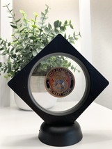 3D Floating Display MP-Military Police Army Challenge Coin-Gold PL US Army - $17.93