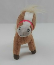 Hasbro Burger king Furreal Friends Brown Horse 4&quot; Tall  x 2.5&quot; Wide Plush - $9.89