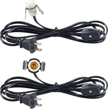 Single Salt Lamp Cord Replacement, Ul-Listed E12 Blow Mold Light Socket ... - $16.60