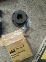 NEW Dayton Quick Detachable Bushing w/ hardware # 4JU43 / SH x 7/8 / 7/8... - $37.80