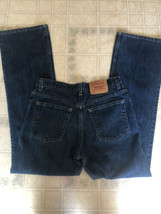 Levi&#39;s Strauss Juniors Womens Blue Boot Cut Slim Fit 517 Jeans Size 13 JR Long - $55.78