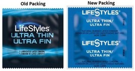 Lifestyles Ultra Thin Lubricated Condoms-Choose Qty: FAST Freeeeeeeeeee ... - £3.89 GBP+