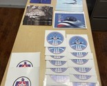 Vintage USAF Thunderbird Lot Pictures Posters Stickers KG JD - £39.11 GBP