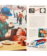 1957 Gleem Toothpaste GL70 Advertisement Oral Dental Hygiene Vintage DWJJ2 - $41.01 CAD