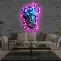 Is This Love? | Neon Acrylic Art Work - £253.58 GBP+