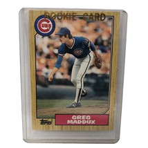 VTG 1987 Topps Traded Greg Maddux Rookie Card RC # 70T - £34.78 GBP