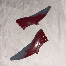 Lego Dinosaur Wings Pteranodon - Left &amp; Right with Marbled Red - $7.12