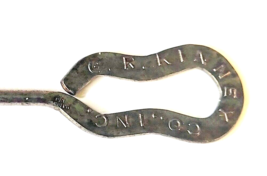 Antique G.R. Kinney Company Advertising Shoe Button Hook - £4.77 GBP