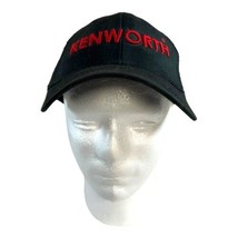 Kenworth Trucks Hat Black Red Writing Long Haul Trucker Mesh Back Strapb... - $21.49