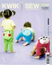 Kwik Sew Sewing Pattern 4066 Leggings Toddlers Size 1-4 - $12.56