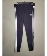 NWT Women's Adidas Black Workout Athleisure Leggings Medium - £20.33 GBP