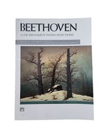 Beethoven 16 Of His Easiest Piano Selections -  (Alfred Pub 1995)   Shee... - £6.80 GBP