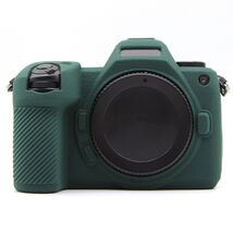 For Nikon Z6 III Camera Case Anti-Scratch Silicone Protective Cover - Green - $15.41