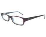 Ray-Ban Eyeglasses Frames RB5085 2219 Blue Purple Rectangular Full Rim 5... - $69.98