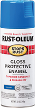 Rust-Oleum 7724830 Stops Rust Spray Paint, 12 Oz, Gloss Sail Blue - $10.09