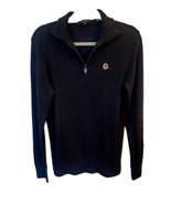 Ted Baker Tooting Men&#39;s Size 2 Small Half Zip Pullover Sweater Merino Wo... - $44.31 CAD