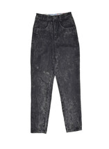 Vintage Sergio Jeans Womens 6 Black Sapphire Wash Denim High Rise Skinny... - $36.96