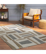 Hand Tufted Leopard Weaving carpet for living room, bedroom, sofa hall s... - $6,744.47 MXN