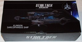 Star Trek Discovery Klingon Sarcophagus Ship Starships Collection Eaglemoss MIB - £37.30 GBP