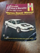 Haynes Repair Manual 1987 - 1996 Chevrolet Corsica &amp; Beretta  24032 All ... - £7.78 GBP